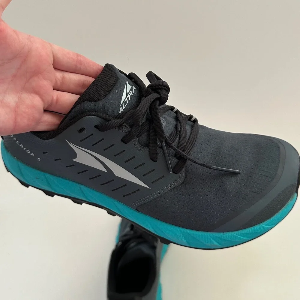 Altra Superior 5 Trail Running Shoes Womens 9.5 Hiking Outdoor Stonegaurd Insole